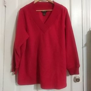 Women's Red Sweater